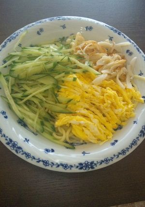青じそドレッシングで冷し中華-レシピのメイン写真