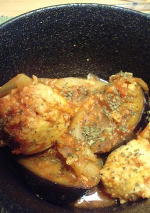 ★ヘルシー★おから＆鶏ボールのトマト煮-レシピのメイン写真
