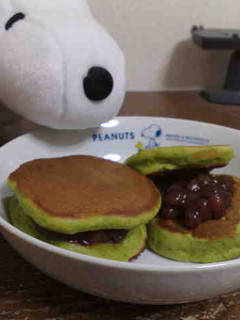 HMで簡単♪抹茶どら焼き-レシピのメイン写真