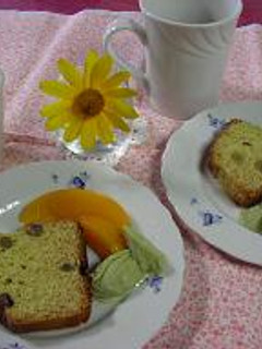 簡単 甘納豆入り抹茶のケーキ☆彡-レシピのメイン写真