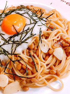 ネバトロ〜納豆とろろパスタ-レシピのメイン写真