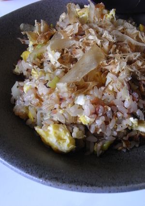 パパっとおいしい！梅チャーハン-レシピのメイン写真