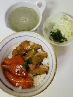刺身の漬け丼〜お茶漬け☆-レシピのメイン写真