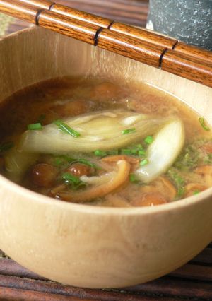 ◆みょうがとなめこのお味噌汁◆-レシピのメイン写真