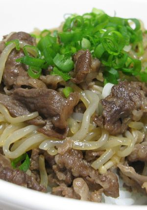 甘くない！うちの牛丼～給料日に♡-レシピのメイン写真