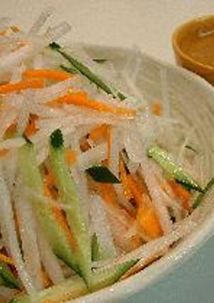 味噌マヨ＊DE＊和風サラダ-レシピのメイン写真