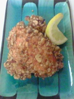 簡単サクサク美味しい魚のおかき揚げ♪-レシピのメイン写真