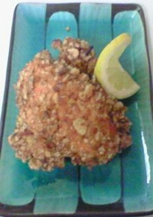 簡単サクサク美味しい魚のおかき揚げ♪-レシピのメイン写真