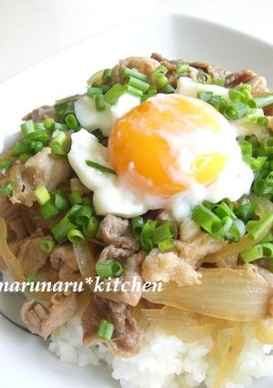 つゆだくdeトロ~リ豚丼♪-レシピのメイン写真