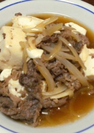 簡単　肉豆腐♪-レシピのメイン写真