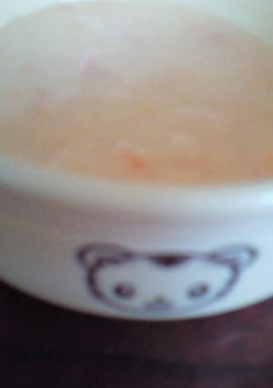 とまとぱん粥b(・∇・●)離乳食中期-レシピのメイン写真