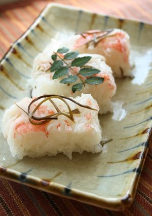 かに風味✿押寿司-レシピのメイン写真