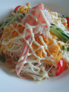 サラダそうめん-レシピのメイン写真