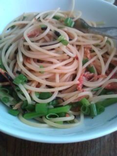 あるもので♪和風パスタ-レシピのメイン写真