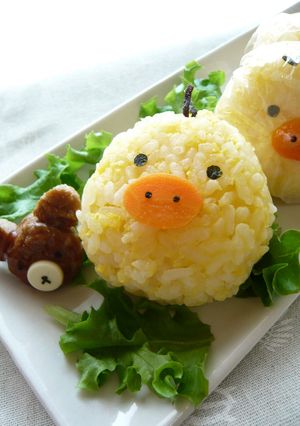 キャラ弁◎まんまる♬キイロイトリ-レシピのメイン写真