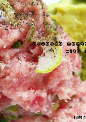 アボカド×ネギトロ わさび醤油仕立て-レシピのメイン写真