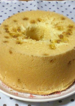 キャラメルチョコチップシフォン-レシピのメイン写真