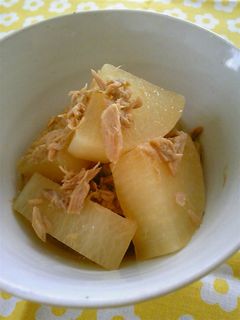 大根とツナの煮物-レシピのメイン写真