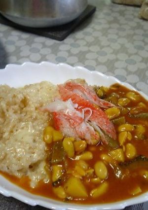 ベジタリアン風シーフードカレー-レシピのメイン写真