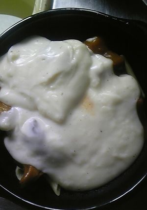 残り物のカレーで、カレーグラタン-レシピのメイン写真