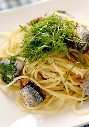 秋刀魚のアーリオオーリオペペロンチーノ-レシピのメイン写真