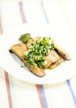 さんまのネギタレ-レシピのメイン写真