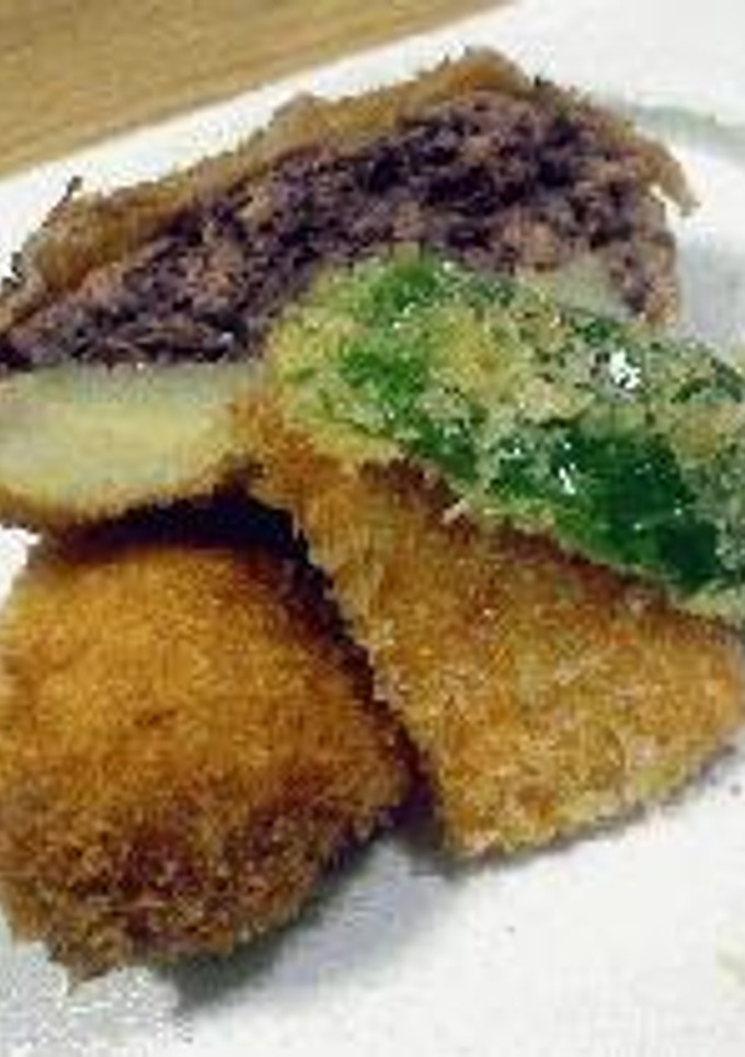 はなびし草の筍の肉詰めフライと洋食やさんの万能ソース-レシピのメイン写真