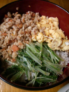 高野豆腐でそぼろ丼-レシピのメイン写真