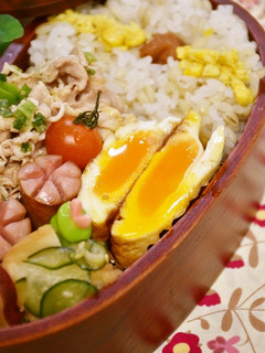 お弁当に!目玉焼きの甘酢煮-レシピのメイン写真