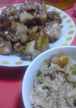 【簡単】たらこチャーハン-レシピのメイン写真