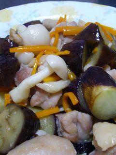 ナスと鶏肉の甘酢炒め★-レシピのメイン写真