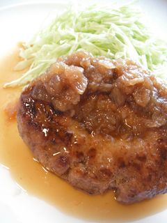 ハンバーグ・オニオンソース-レシピのメイン写真