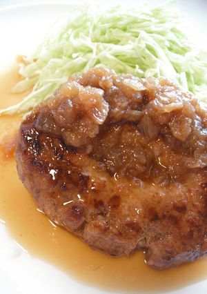 ハンバーグ・オニオンソース-レシピのメイン写真