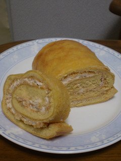 キャラメルロールケーキ♪-レシピのメイン写真