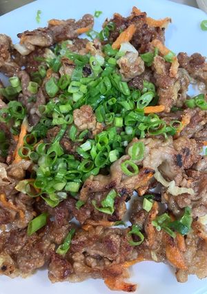 豚コマの甘辛カリッと焼き-レシピのメイン写真