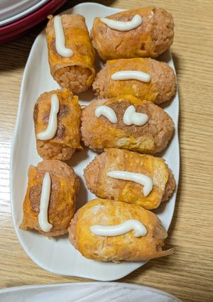 フライパンで！ひとくちオムライス-レシピのメイン写真