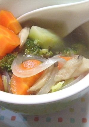 総カロリー約350kcal♥野菜盛ポトフ-レシピのメイン写真