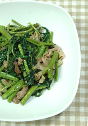 空芯菜のレモン醤油炒め-レシピのメイン写真