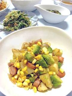 じゃが芋とアボカドのホットサラダ★-レシピのメイン写真