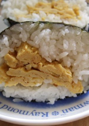 ぐちゃたまおにぎり♪-レシピのメイン写真