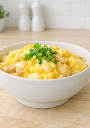 白だしを使ったたまご丼-レシピのメイン写真
