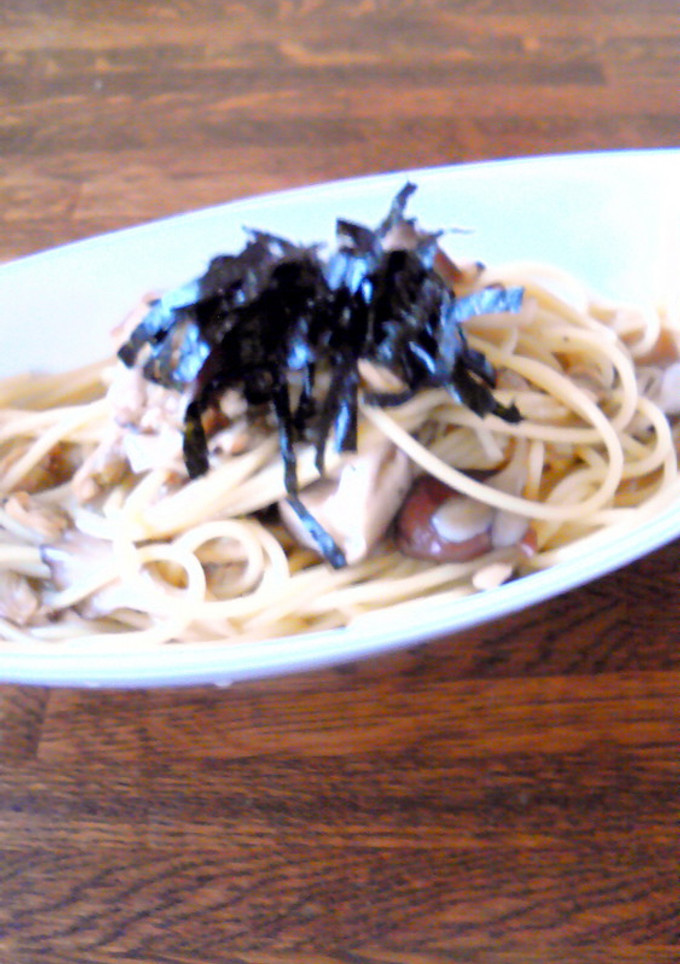 ｷﾉｺとｱｻﾘの和風ﾊﾟｽﾀ♪-レシピのメイン写真