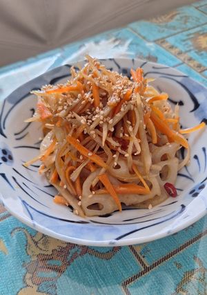 蓮根とごぼうのきんぴら-レシピのメイン写真