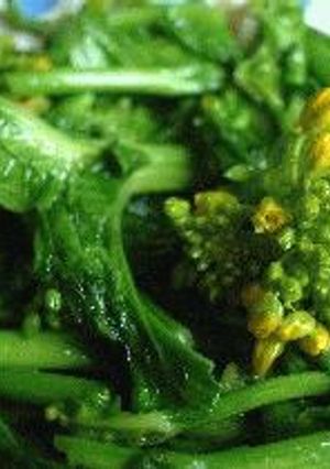 菜の花（かき菜）炒め-レシピのメイン写真