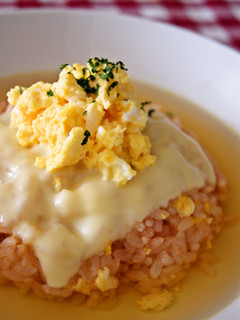 スープ飯で手抜きランチ -レシピのメイン写真