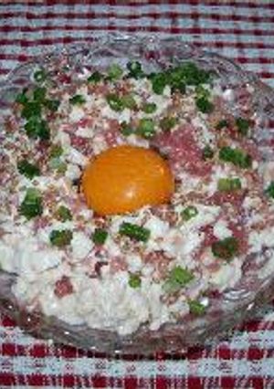 マグロと豆腐のユッケ-レシピのメイン写真