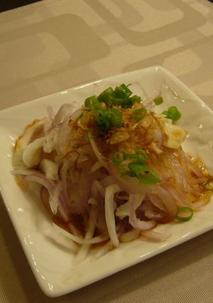 スライス玉ねぎの簡単おつまみ☆-レシピのメイン写真