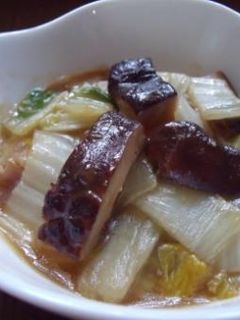 ☆白菜と椎茸のオイスターソース煮☆-レシピのメイン写真