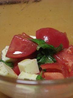 バジルとトマトのサラダ-レシピのメイン写真