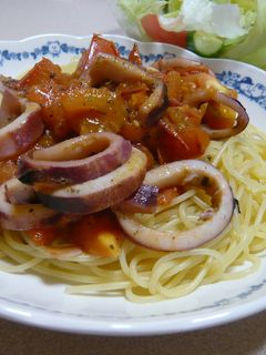 イカとトマトのささっとパスタ☆-レシピのメイン写真